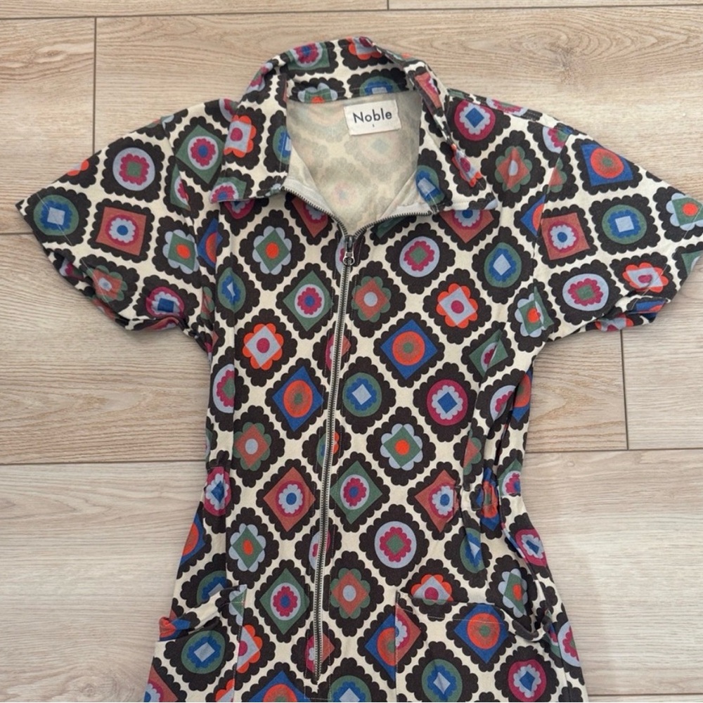Shop Noble Utility Suit in Granny Print